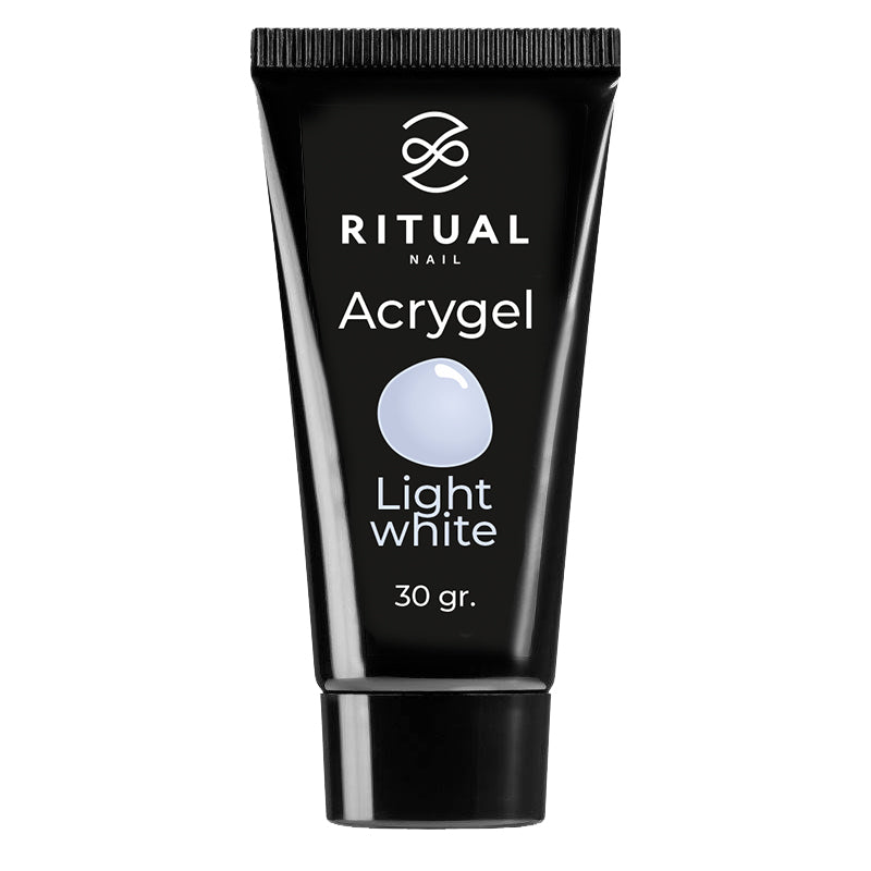 Acrygel Light White Gel acrilico bianco lattiginoso 30gr