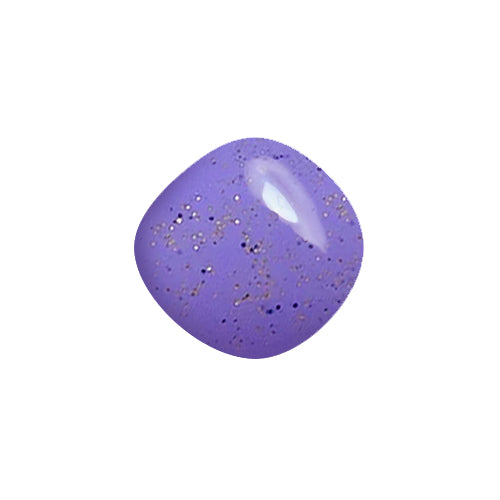 Smalto semipermanente lavanda con glitter